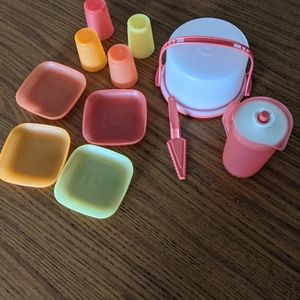 Tupperware Kids Party Set Brand New